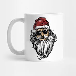 santa vintage hand draw style design Mug